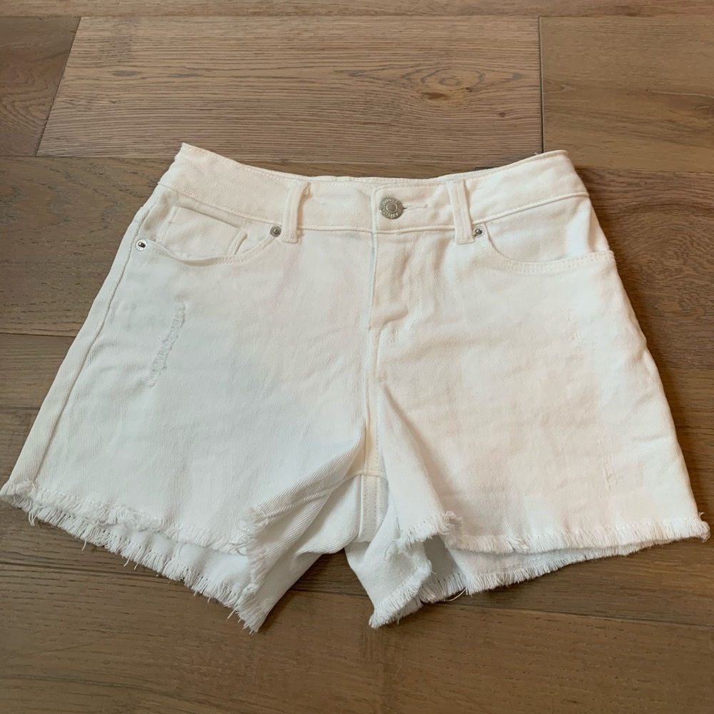Calvin Klein jeans white shorts